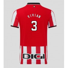 Athletic Bilbao Dani Vivian #3 Hjemmedrakt 2025-26 Kortermet